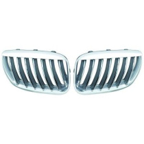 BMW X5 E53 03-07 Enkelribbad Kromad Sportgrill / Njurar DIEDERICHS